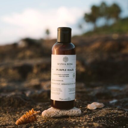 Purple Haze - Gentle Facewash with Brazilian Purple Clay, Serbian Blue Clay, Tea Tree Essential Oil